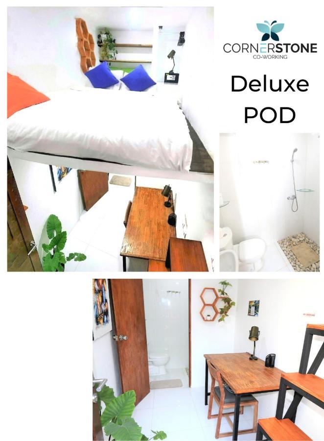 Cornerstone Bali Coworking Hostel Canggu Kültér fotó
