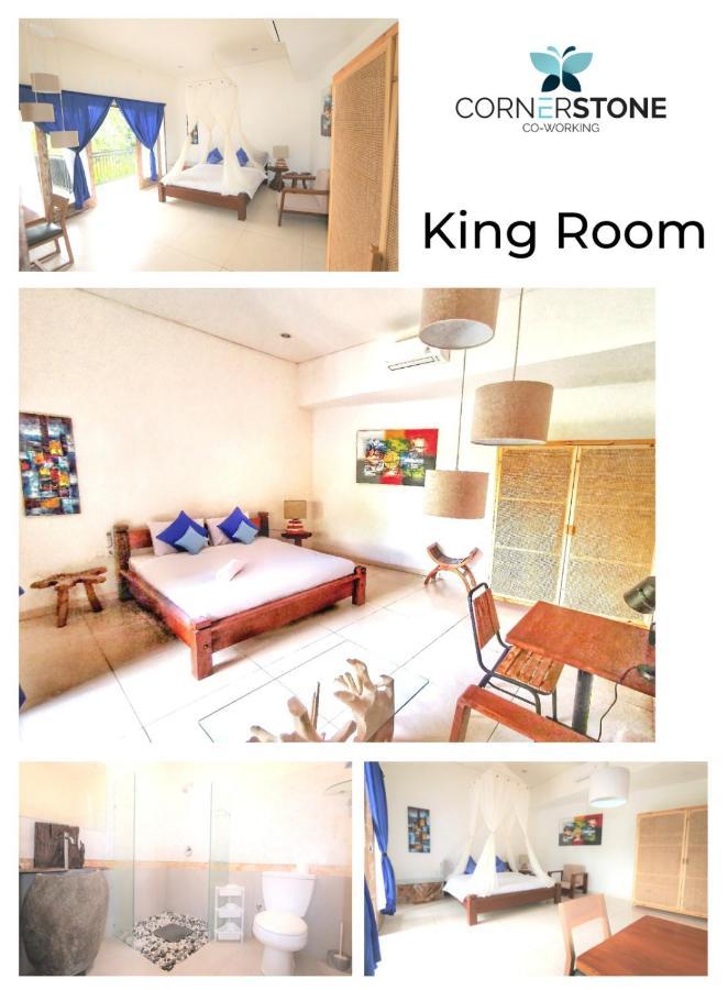 Cornerstone Bali Coworking Hostel Canggu Kültér fotó